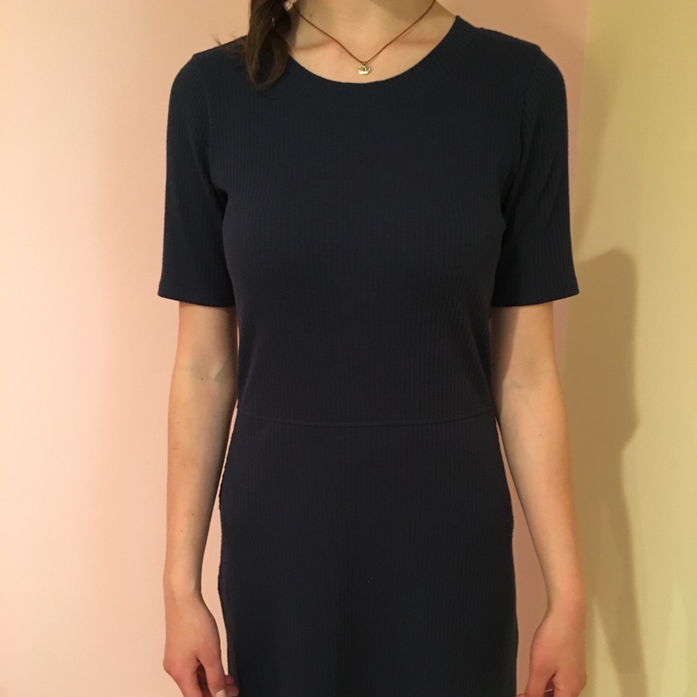 Ribbed dress